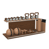 ANA™ COMBO set RVS met Essen Walnoot of Essen Natuurlijk hout