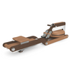 VISLA™ Roeitrainer RVS met Walnoot natuurlijk of Walnoot donker hout