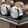 COLMIA™ ULTRA LIGHT | DUMBBELLS MET HORIZONTAAL REK | Essen Walnoot RVS